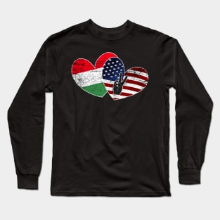 Hungarian american Long Sleeve T-Shirt